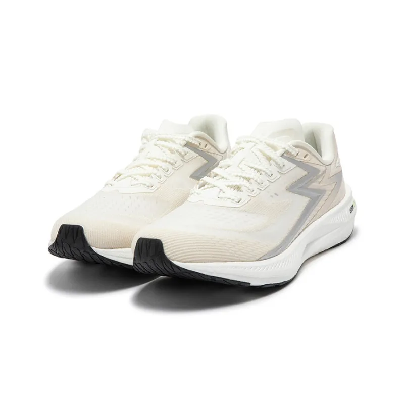 361° Cushioning, Slip Resistant, And Abrasion Resistant Low Top Running Shoes Men's Feather White-2