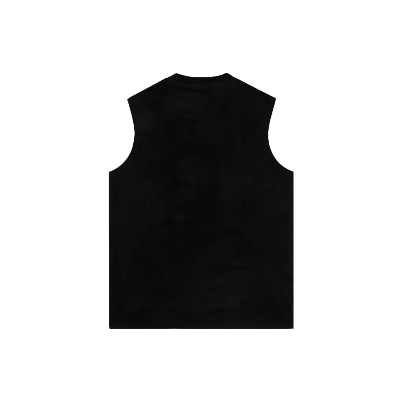 Suamoment Casual Loose Fit Sleeveless Tank Top Unisex-3