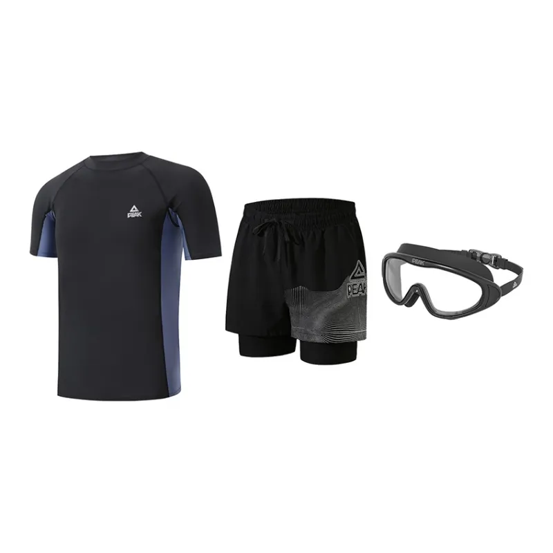 PEAK Swimming Sets Polyester Hot Spring Beach Men's Plus Size-10