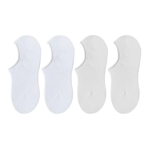 XXLLG No-Show Socks Women's 4 Pack