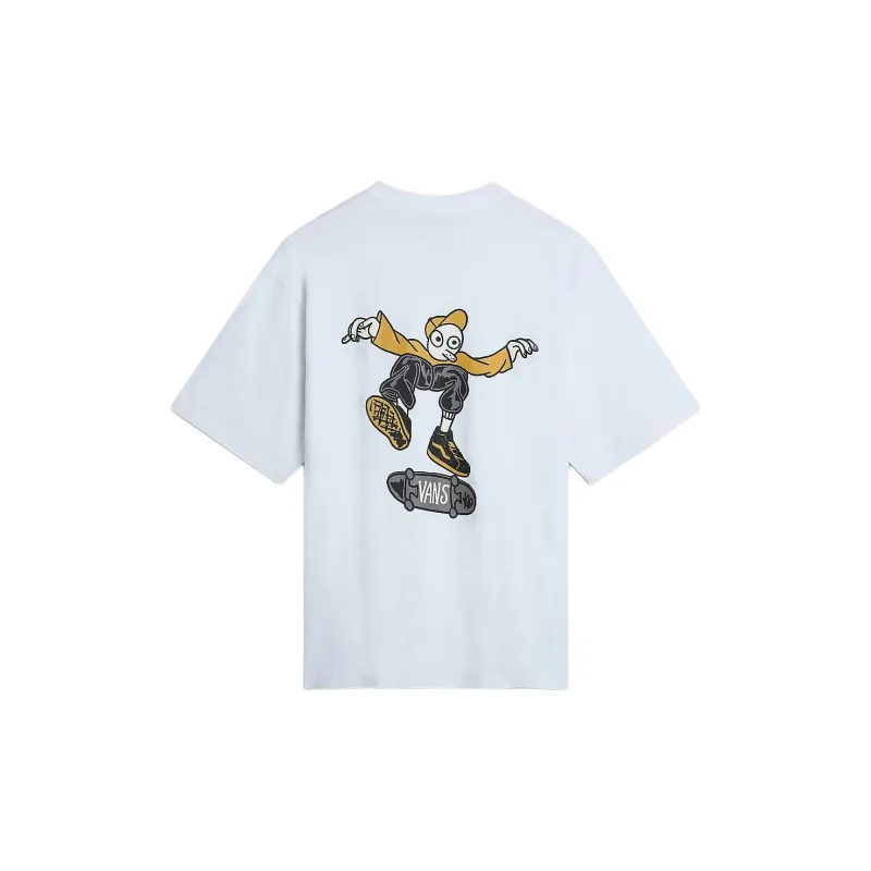 Vans Flipside T-Shirts Men White-1