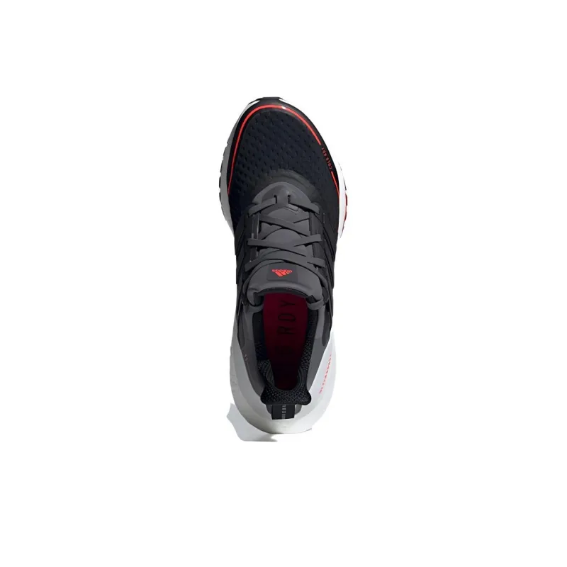 Adidas Ultra Boost 21 Cold.RDY Grey Black Solar Red-4