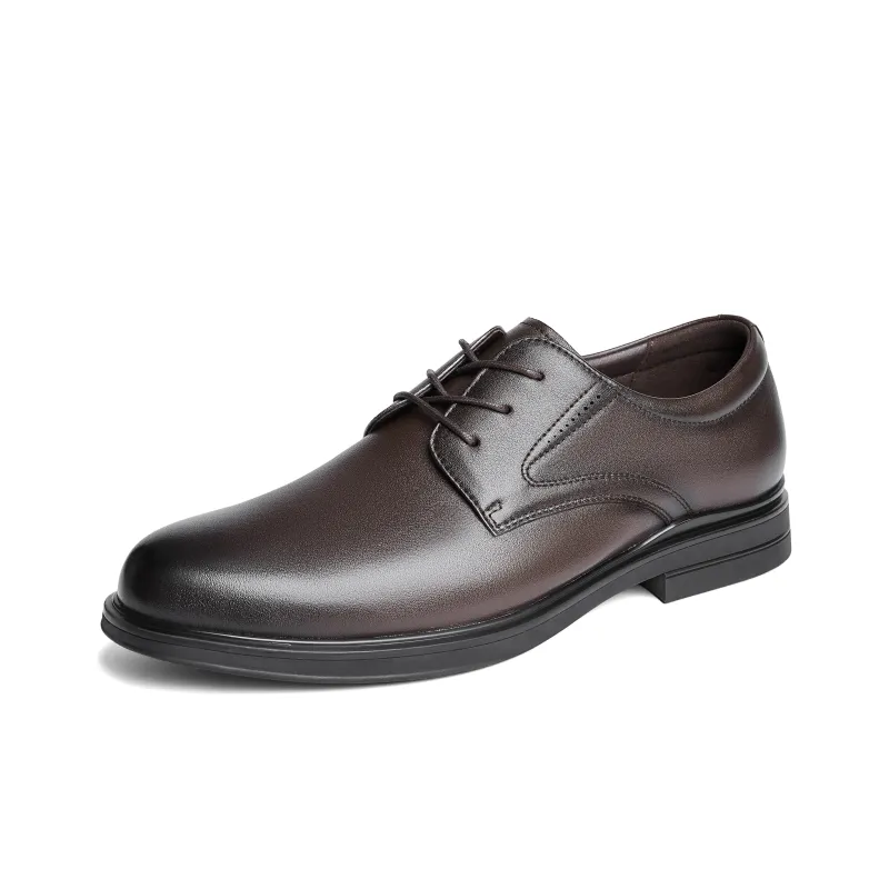 Senda Dress Shoes Men Low Top Black Wide Band/Black/Brown-11