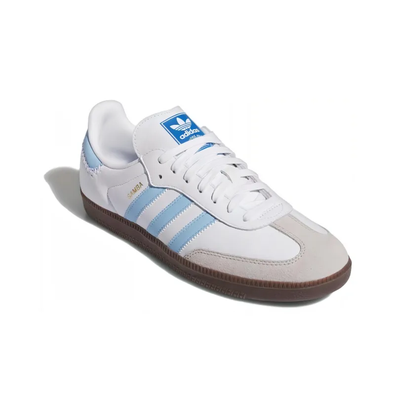 Adidas Originals Samba Og White Sky Blue Women's-2