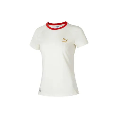 PUMA T-Shirts Women's White