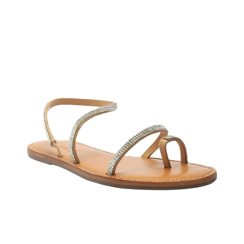 Schutz Mariah Strap Sandals Women's Umber-2