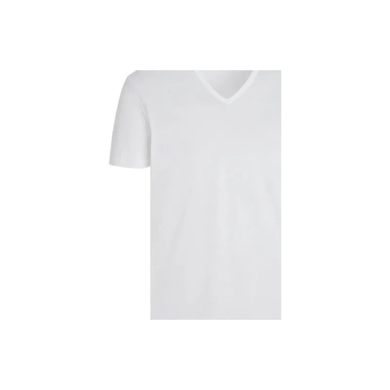 Ermenegildo Zegna V Neck Short Sleeved T Shirt-5