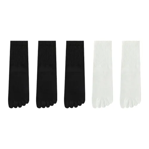 MIIOW Mid Calf Socks Women's 5 Pack