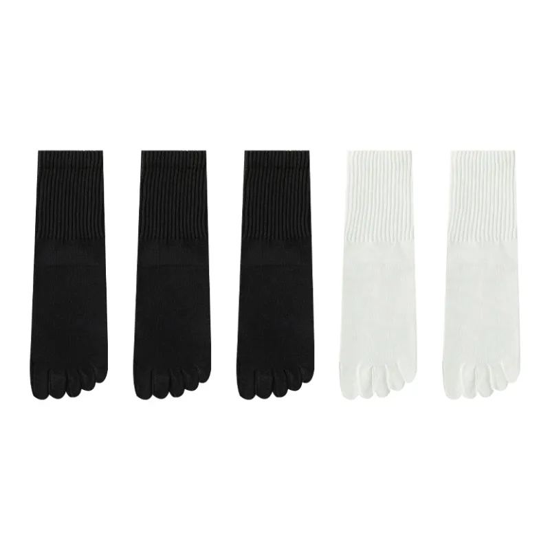 MIIOW Mid Calf Socks Women's 5 Pack-2