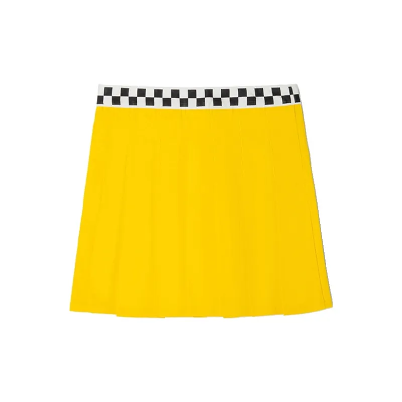 Vans x Tierra Whack Casual Short Skirts Women's Bright Yellow-1
