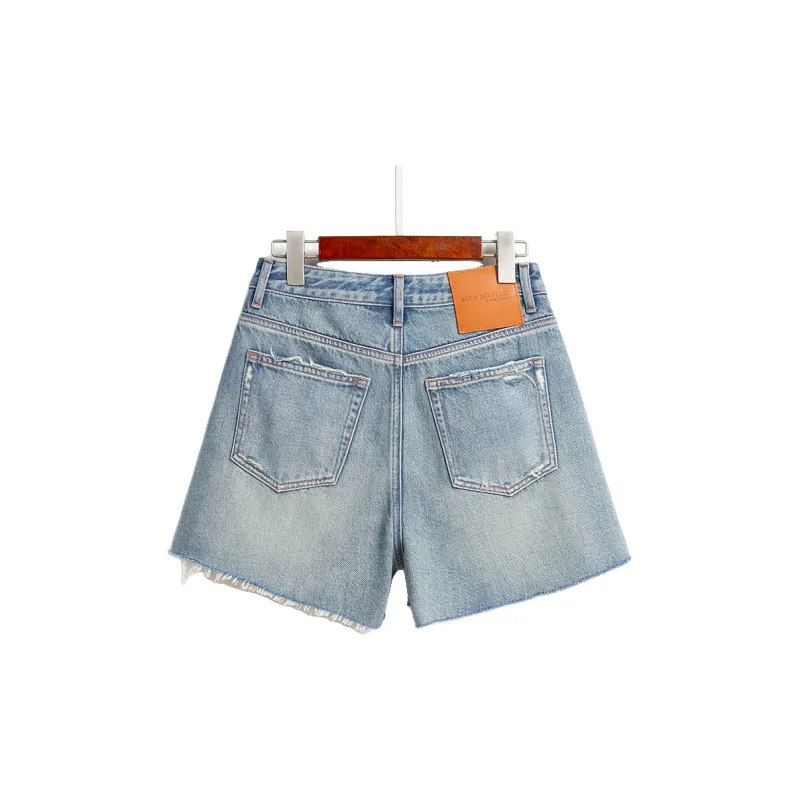 Ran and pure Denim Shorts Women's-5
