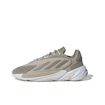 Adidas Originals Ozelia Anti Slip Wear Resistant Low Top Casual Shoes Unisex Taupe Gray
