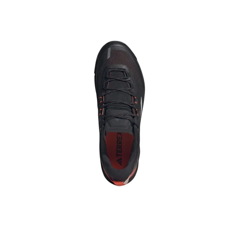 Adidas Terrex Skychaser Tech Low Gore Tex Core Black Wonder Beige Semi Impact Orange-4
