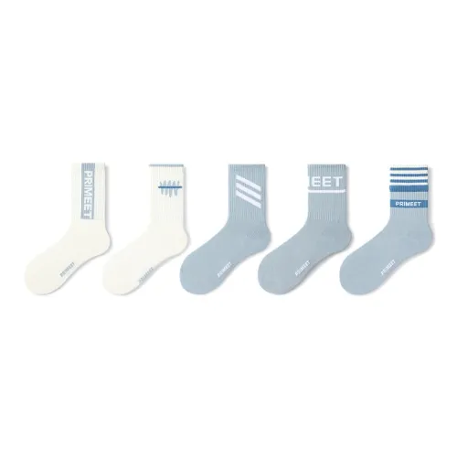 Primeet Men Mid-Calf Socks