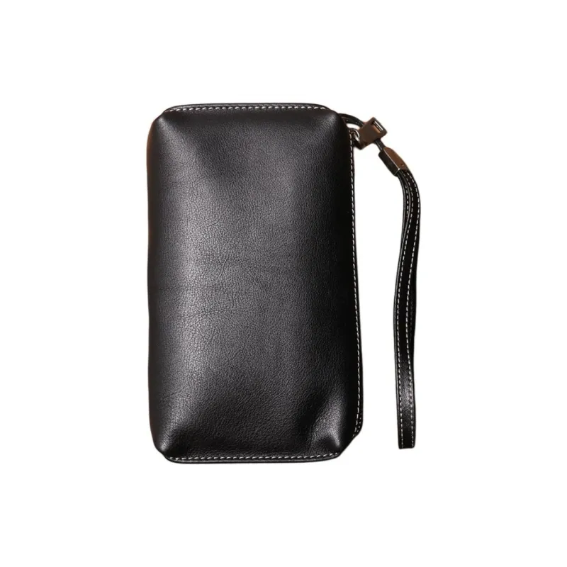 LARTIGENT Top Grain Cow Leather Wallets Clutches Men's Multicolor-3