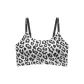 Black White Leopard Print