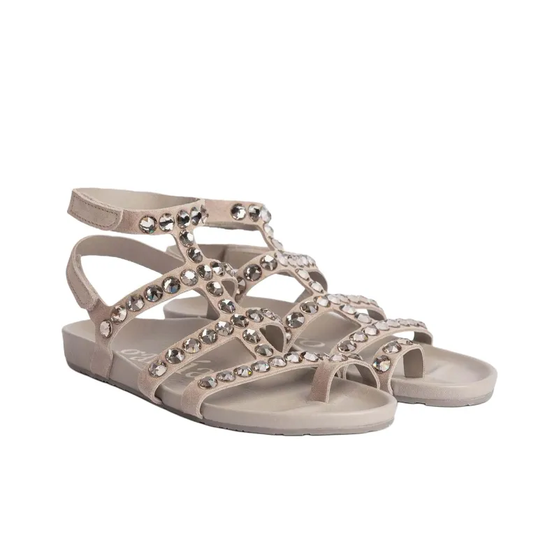 Pedro García Aroa Roman Sandals Women's Beige-2