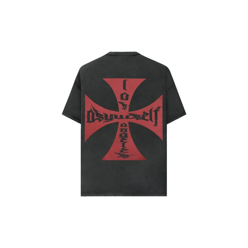 Askyurself T Shirt Unisex Washed Black-1