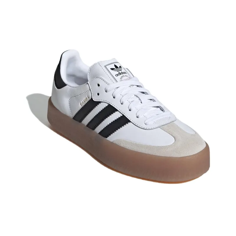 Adidas Sambae Cloud White Metallic Gold Women's-2