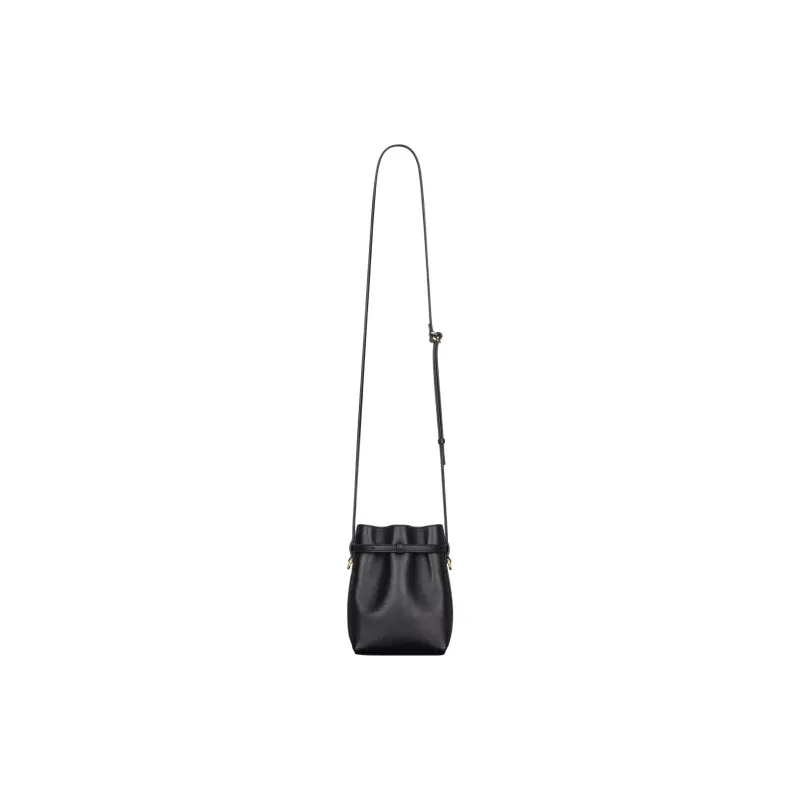 Givenchy Buffalo Leather Shoulder Bag, Crossbody Bag Women's Black-3