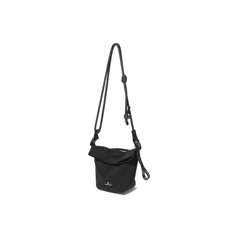LIVEBOX EN DIRECT Nylon Bucket Bag, Crossbody Bag Regular Men's Black-2