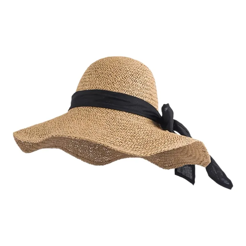 VERENA REINE Straw Woven Sun Hat Women's-0