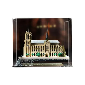 KGBOX Building Block 21061 Notre Dame De Paris Floating Light Model Accessories