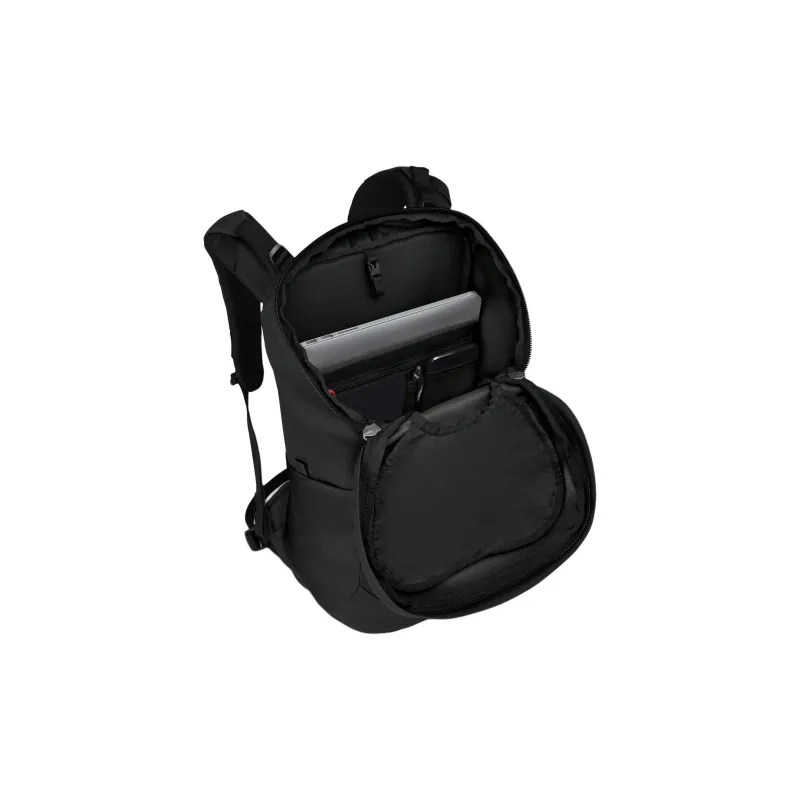 OSPREY Recycled Polyester Backpack Regular Unisex Black-2