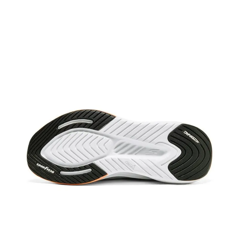 Skechers WOMEN'S GO WALK Low Top Casual Shoes Women's Gray Black White-4