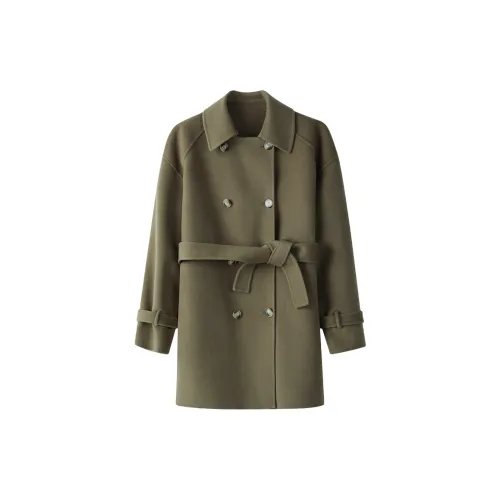 THE SEA LIFE Coats Women's Moss Green