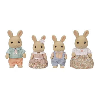 Sylvanian Families Adorable Cute Milk Rabbit Family Dolls Plush Doll 5.5cm Height