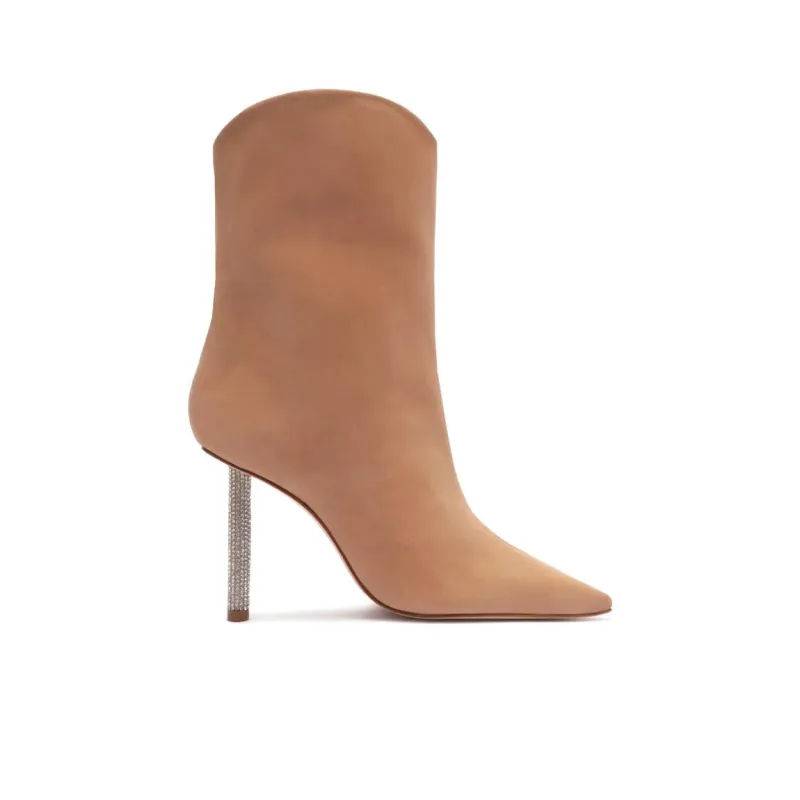 Schutz Marjorie Ankle Boots Women's Umber-1