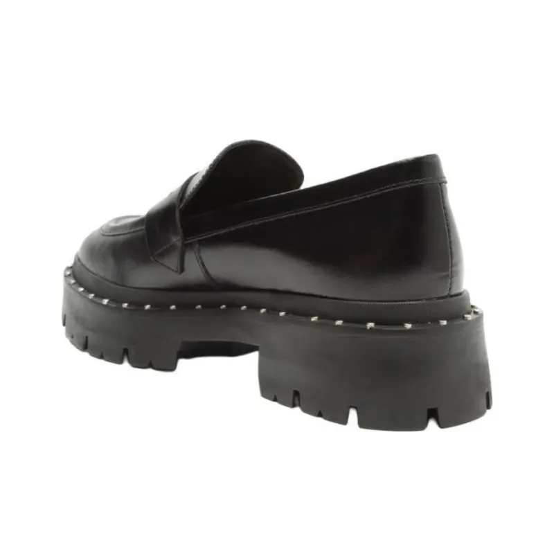 Schutz Christie Loafers 5cm Women's Black-3
