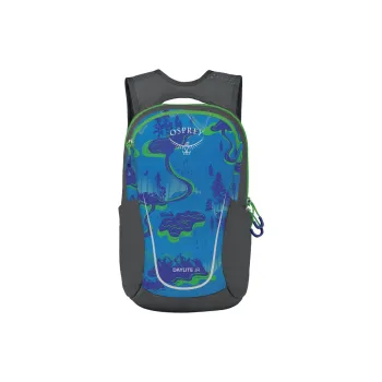 OSPREY Recycled Polyester Material Outdoor Mountaineering Bag Backpack Regular Men's Red Canyon/Lunar Eclipse Gray