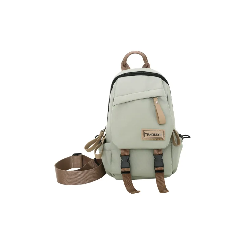 BAODIDAISHU Nylon Crossbody Bags Sling Bags Regular Unisex White/Black/Khaki/Green-11