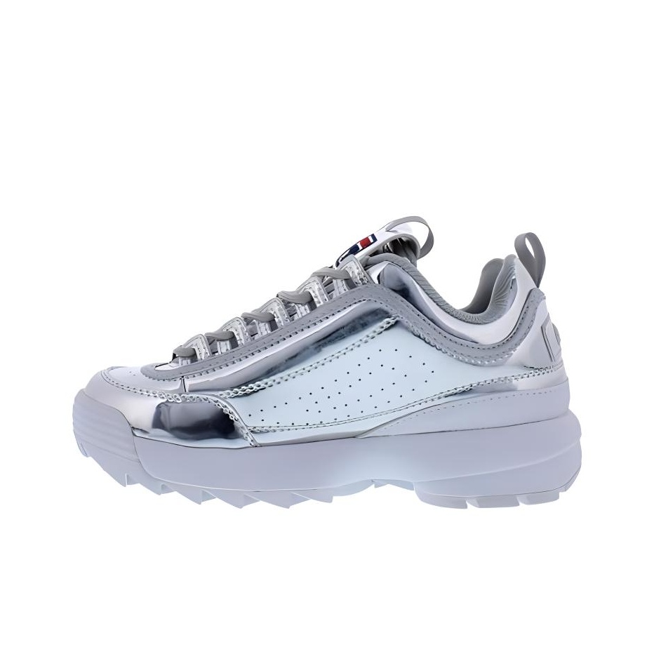 Fila disruptor 2 metallic silver hotsell