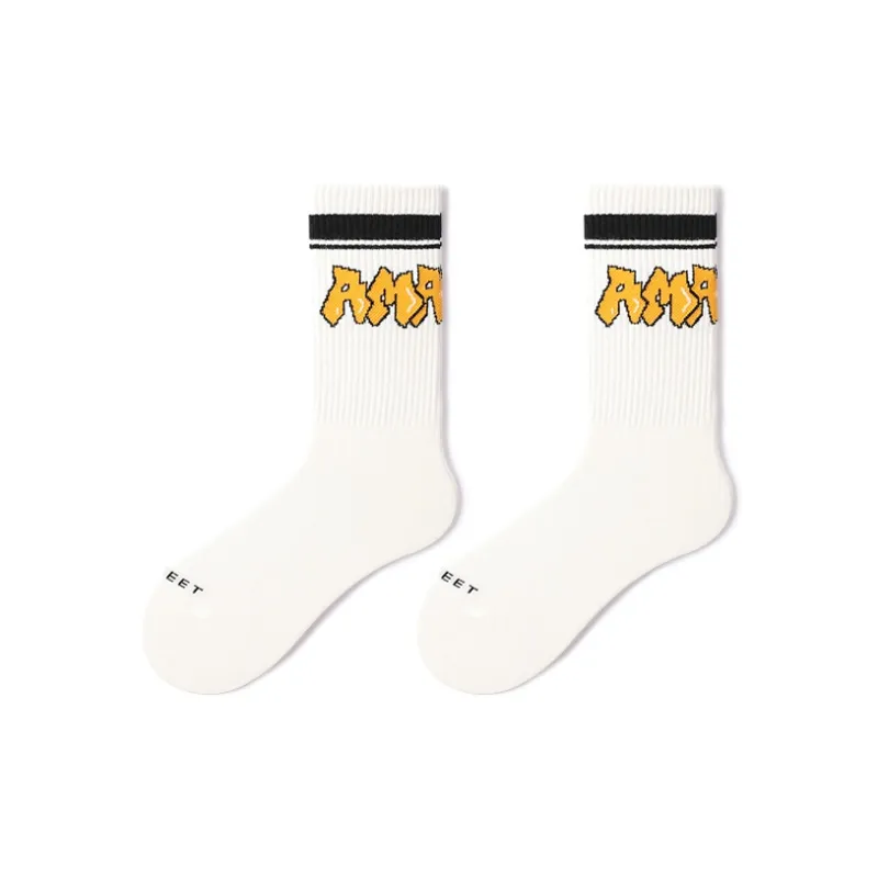 Primeet Mid Calf Socks Unisex 5 Pack-37