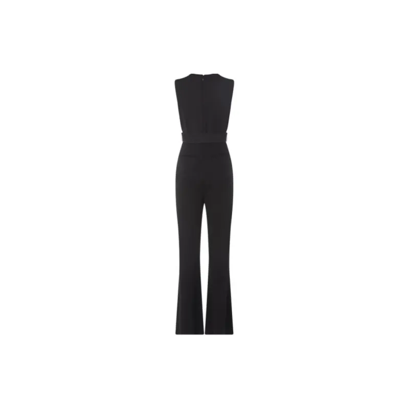 DVF Diane Von Furstenberg Jumpsuit Women's Black-1