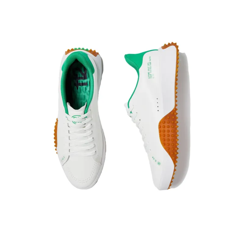 GFORE G.112 Low Top Golf Shoes Men's White Green-2