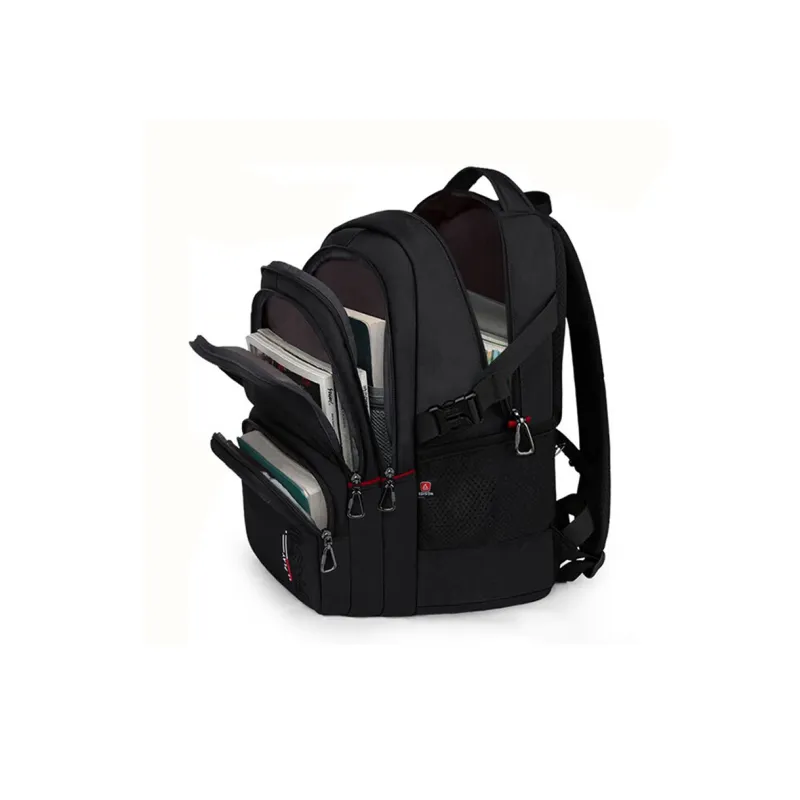 EDISON Oxford Backpack Regular Men's Black-1