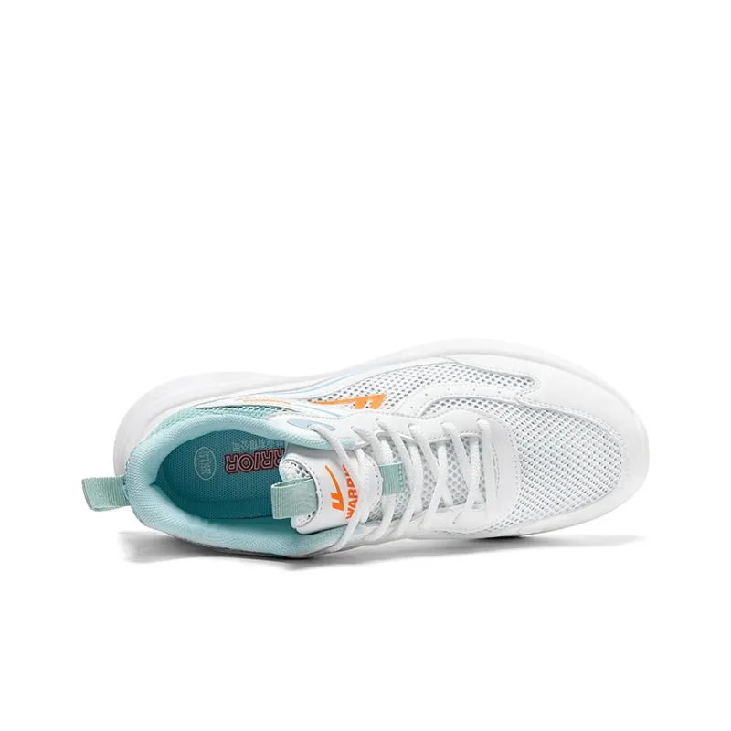 Warrior Abrasion Resistant Low Top Casual Shoes Men's White Teal-2