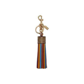 COACH Bag Charm Leather Bag Accessory Women's Multicolor