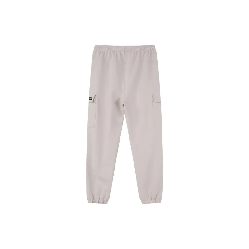 Tectop Casual Pants Unisex Beige Khaki-1