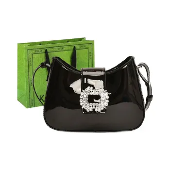 KARUISHA PU Shoulder Bag Women's Black/Silver/Red/White