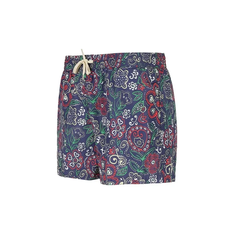 BALLY SS24 Beach Shorts Men's Marine Blue-2