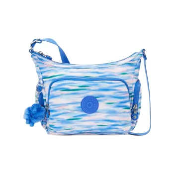 Kipling Recycled Polyester Shoulder Bag, Crossbody Bag Women's Diluted Blue