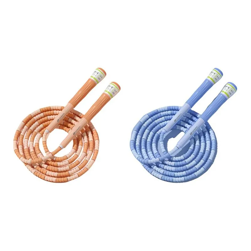 Ovanda Student Supply Non Countable Jump Ropes Kids Handle ABS Plastic, Rope TPE PVC Plastic 2.3~2.8m-12