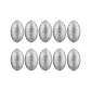 Plastic Heart Rugby Lead 40 G[10 Pack]
