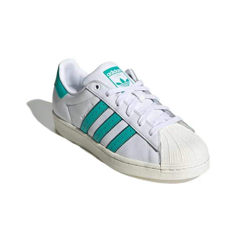 Adidas Superstar Cloud White Mint Rush Women's-2
