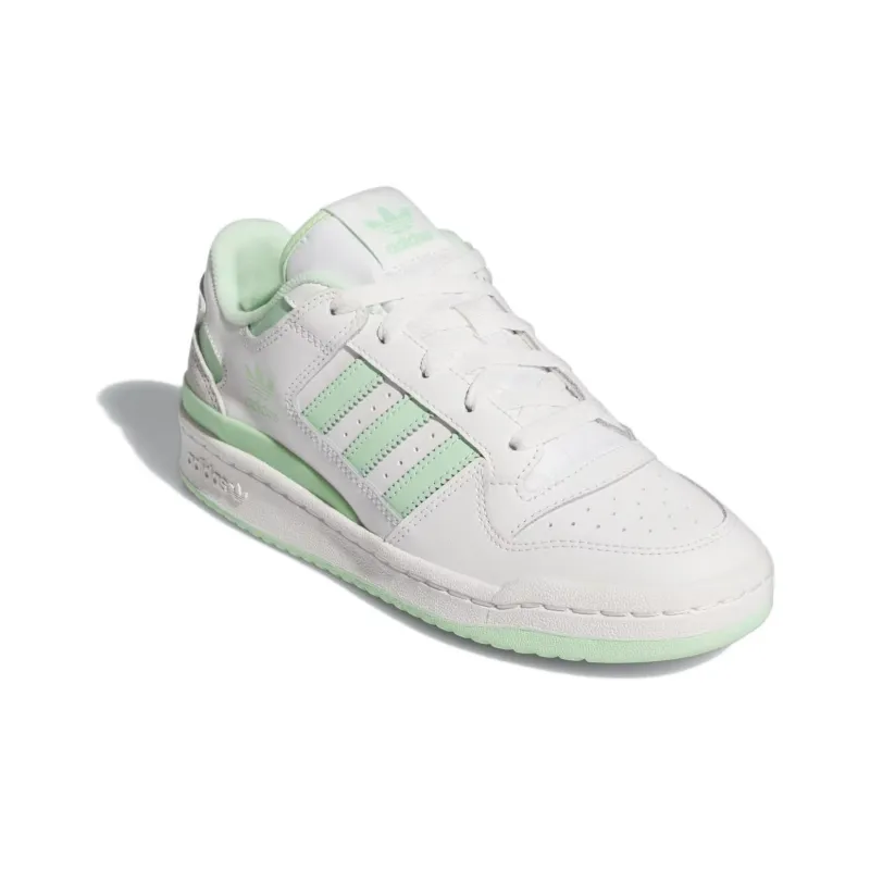 Adidas Forum Low Cl Cloud White Semi Green Spark Women's-2
